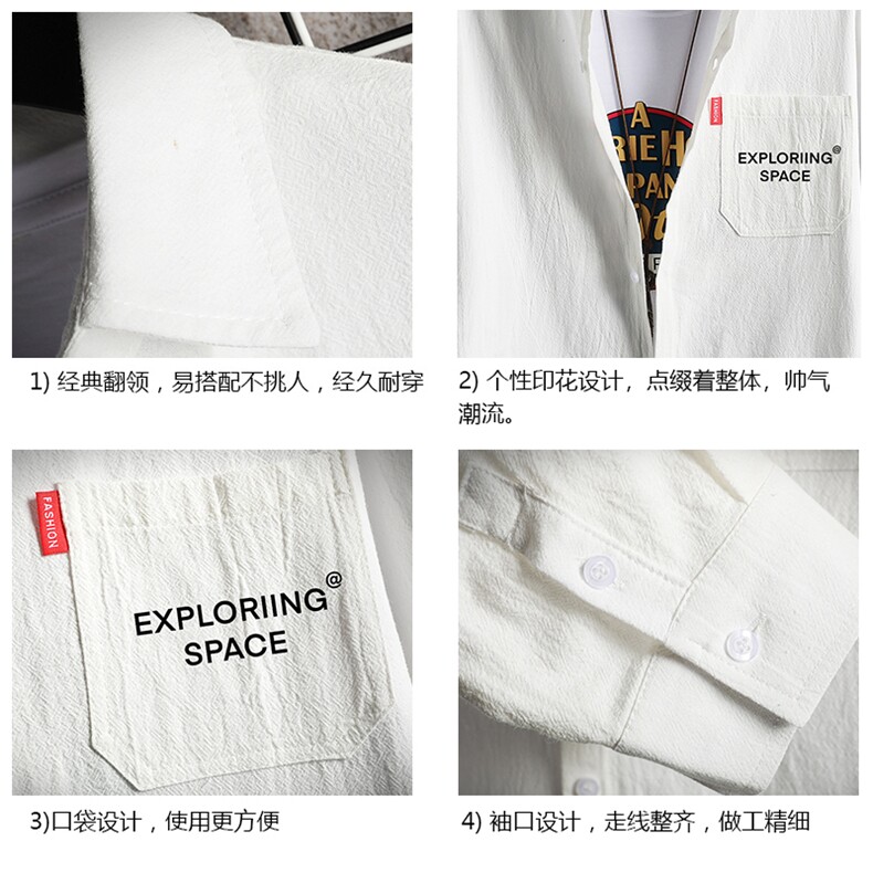 QC58244-P45亚七分袖衬衫男大码五分袖衬衣男短袖网格,男装衬衫,电商A040A