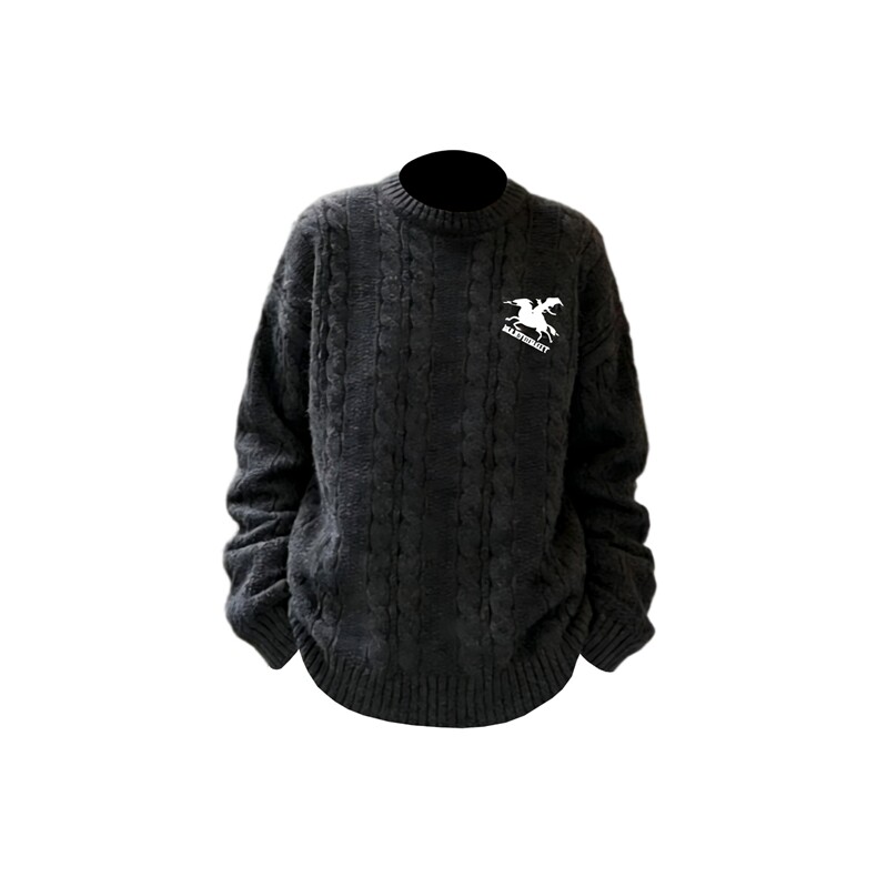 1506-1/M19761/P54圆领毛衣针织衫男潮牌帅气秋冬季打底衫百搭潮,男装T恤,星座1506-1