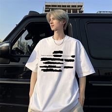 240g美式重磅短袖T恤FSDX259M-5XL特批25无差价控48，男装T恤，电商B219B