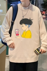 M18200-P45加绒款-P65半高领毛衣男士大码针织衫男毛线衣男，男装针织衫/毛衣，电商A040
