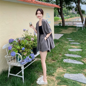 现货 夏季西装套装女2D014-T05-P130-K188图片