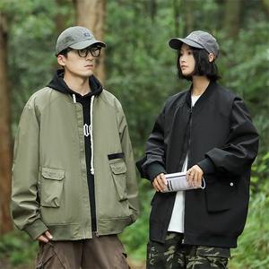 109-JK2332-P78 秋季新款大码休闲夹克外套 L-9XL 控118图片