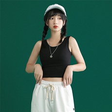 夏季新款中性修身舒适背心内搭95%棉无袖T恤女PX01P15控28，男装背心/马甲，电商A268