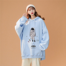 中性2024春季新品简约Uttlenger太空人连帽卫衣W292P35控58，男装卫衣，A247A