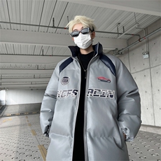 皮棉服冬季宽松港风棉衣立领冬装棉袄外套男MY2411-特P100控168，男装棉衣，电商B370