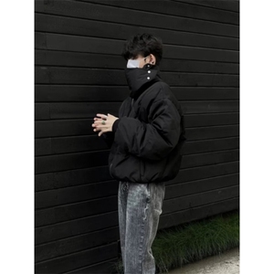 【有货】DW265-P100解构棉服冬季加厚新款棉衣设计感短款外套男图片