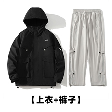 黑色+灰色