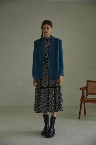 【??秋装新品设计师款毛边西装】，女装西装，DIINTTO地朵