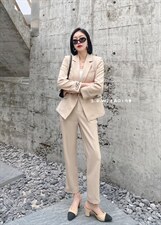 刺绣款西装套装，女装西装，斯瑞威