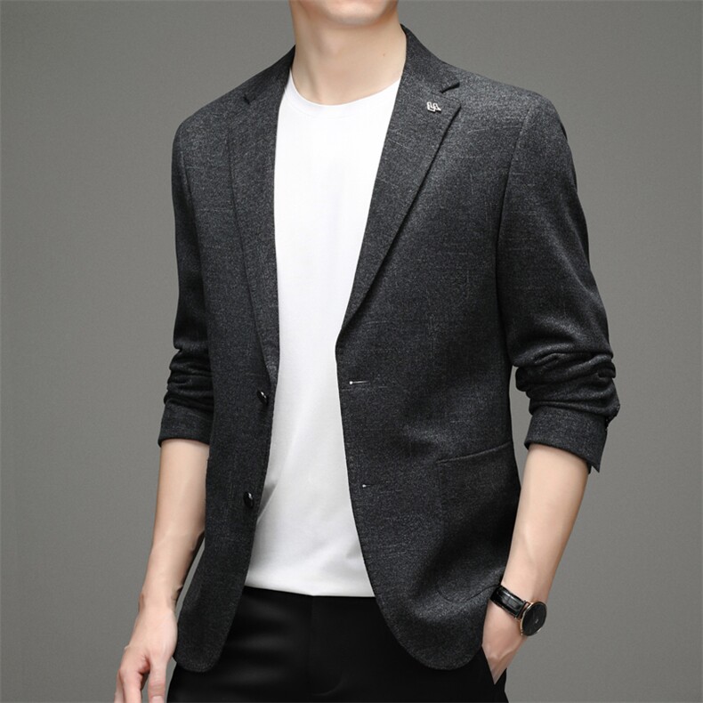 DJ3050钱塘2020-3新款时尚休闲简约百搭中年男士西服货稳P152,男装西服,钱塘207-3