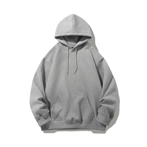 高品质!光板纯色连帽卫衣FM008-特p23.5 4xl 5xl加2图片