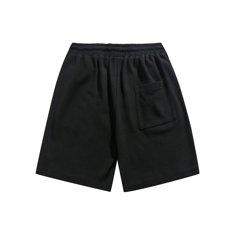 白底23新款夏季印花时尚百搭休闲潮流宽松五分裤短裤A89P35控58,男装牛仔裤,电商A247-1