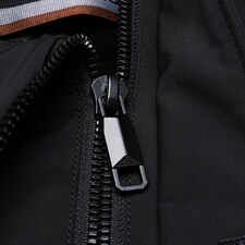 MJ-21038冬季男士派克服可脱卸加绒内胆连帽中长款风衣P492，男装风衣，电商B360