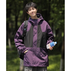 秋季时尚拼色夹克时尚冲锋衣防风防水休闲外套夹克CYJK9273P-75，男装夹克，电商A128