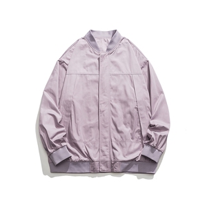 新款飞行夹克男美式复古棒球服外套高街潮牌CYJK9269 P-75控价109图片