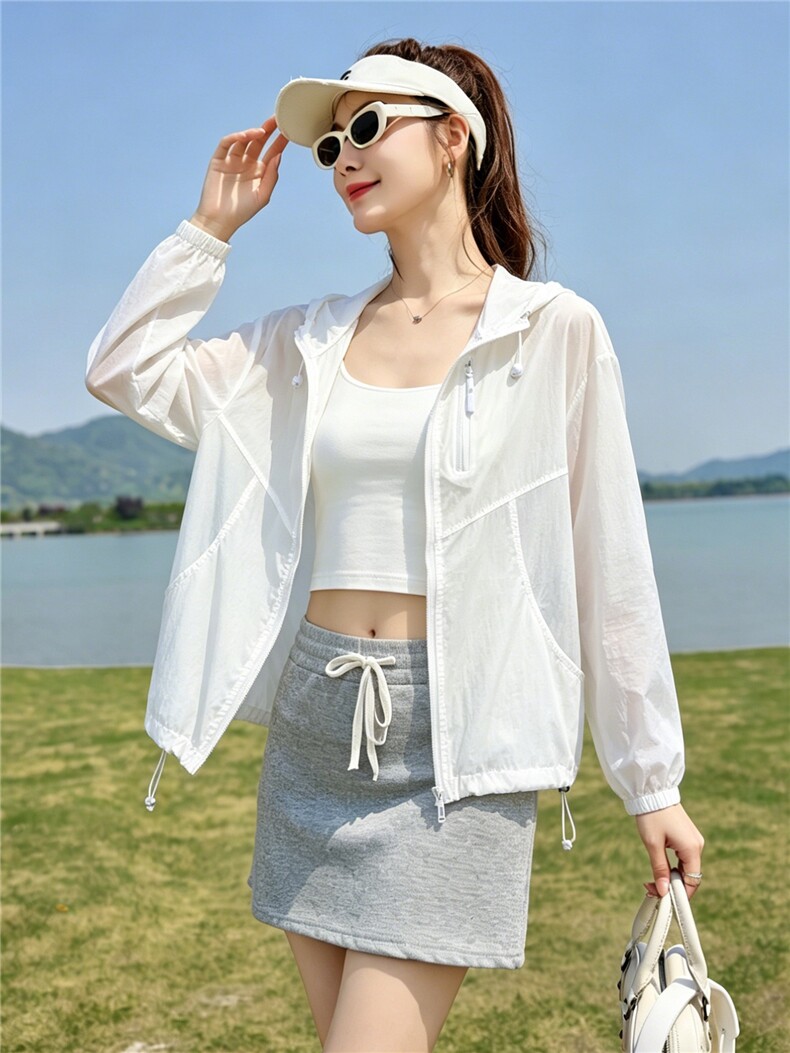 现货！2026夏季新款是休闲防晒衣女,女装防晒衣,以桐