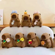 琪琪毛绒玩具 水豚兔毛·