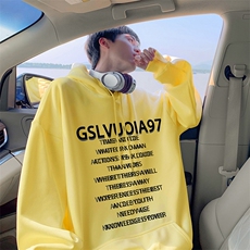 抖音得物供货可提供视频秋冬重磅美式宽松连帽卫衣DL2036，男装卫衣，电商A486