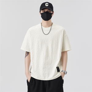 夏季新款男士短袖T恤时尚百搭休闲运动圆领半袖上衣T1115-P48控89