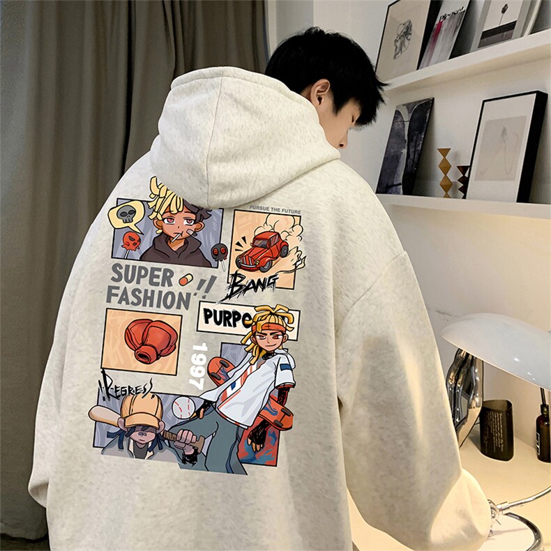 抖音得物供货可提供视频2024春季新款重磅美式卫衣DL1851,男装卫衣,电商A486