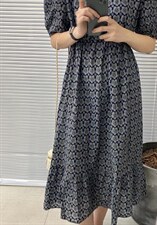 复古韩风连衣裙，女装连衣裙，A.S BAINA 艾莎佰纳