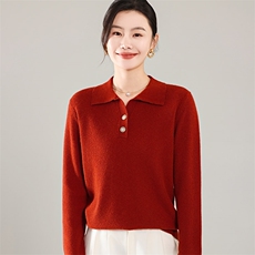 35%羊绒衫秋冬季新款舒适时尚百搭女式宽松长袖打底毛衣，女装羊绒衫，琳尚羊绒