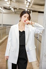 春款韩版潮流衬衣西装外套，女装西装，笛蝶