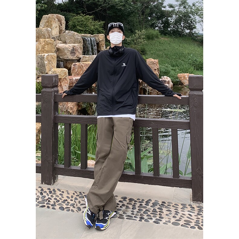 B221美式ins街头hiphop宽松休闲多口袋工装裤子LK23120-P65控88,男装休闲裤,电商B221