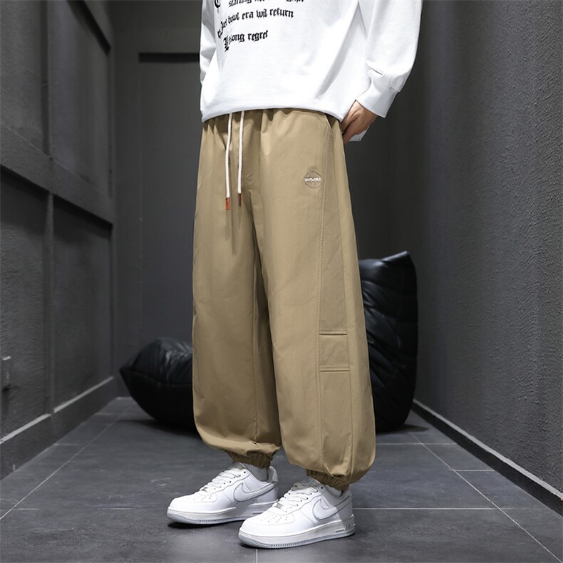 工装裤男士2025秋款束脚宽松运动休闲长裤子Q29173-特P30，男装工装外套，星座610（原A335）