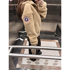 1506-1/MK32631/P76复古时尚毛领连帽休闲百搭气质感宽松上衣男女，男装卫衣，星座1506-1