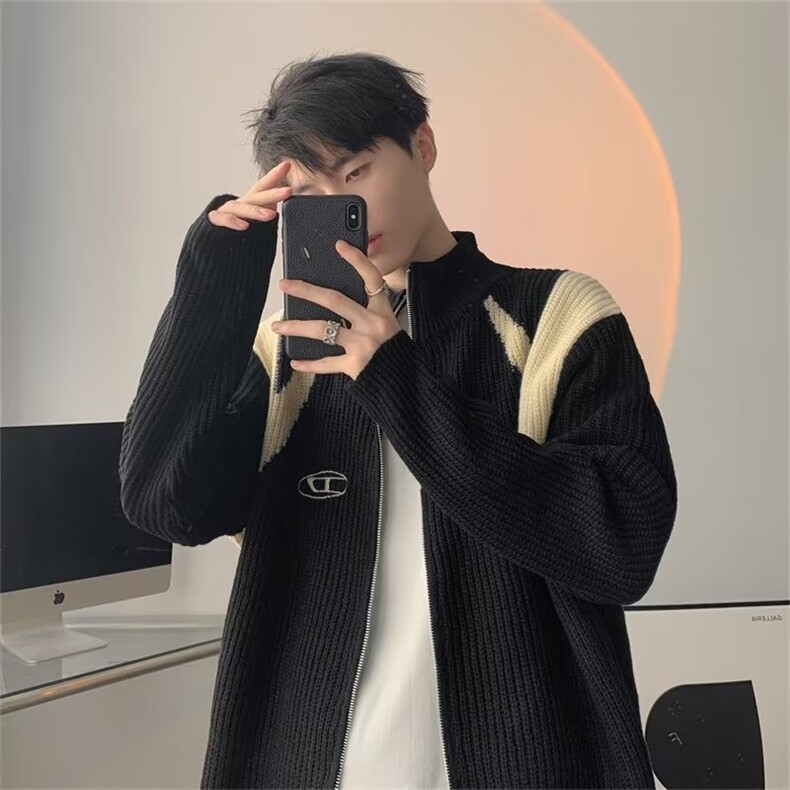 美式毛衣男慵懒风休闲针织衫U05P63,男装针织衫/毛衣,星座1116-2
