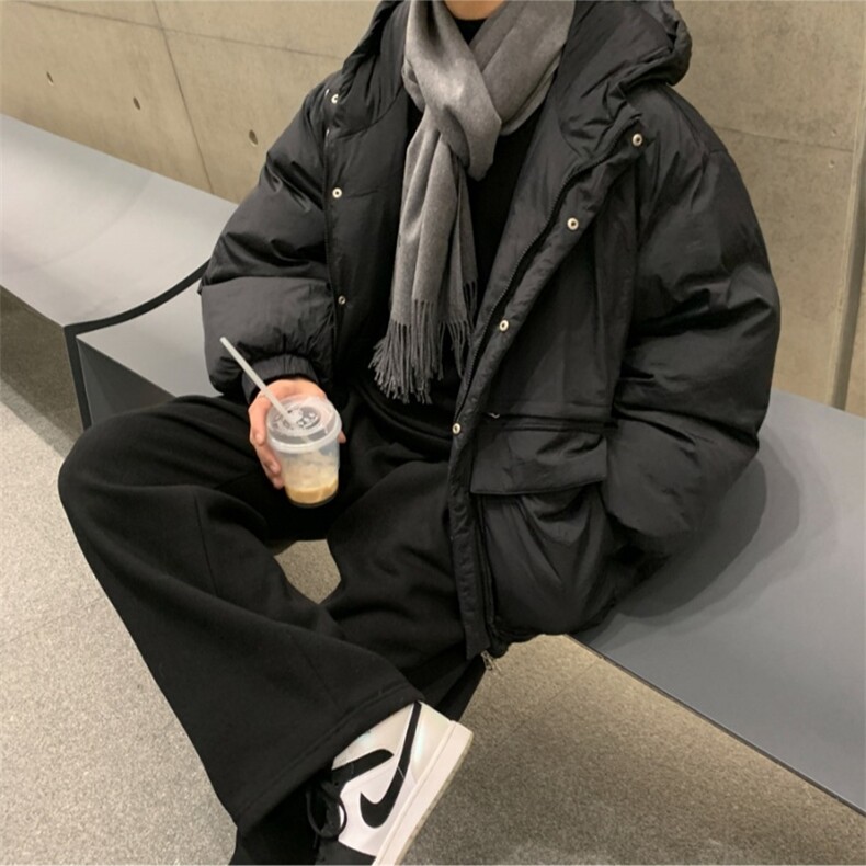 816B-MF809-P125韩保暖棉衣宽松面包服棉袄外套,男装棉衣,星座816B