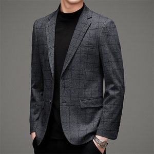 D2525男式2023春季新款便西男韩版西装外套商务休闲西服男装P190图片