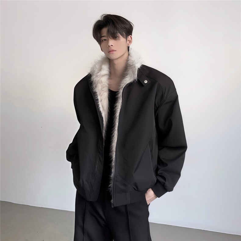 网图2025冬保暖座山雕棱形锁棉夹棉立领夹克棉服A025-HY1781-P88,男装夹克,电商A025