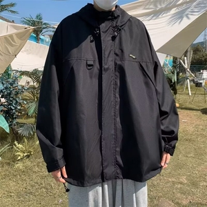 男士外套秋冬潮牌日系cityboy工装登山服连帽冲锋夹克W50222-p55图片