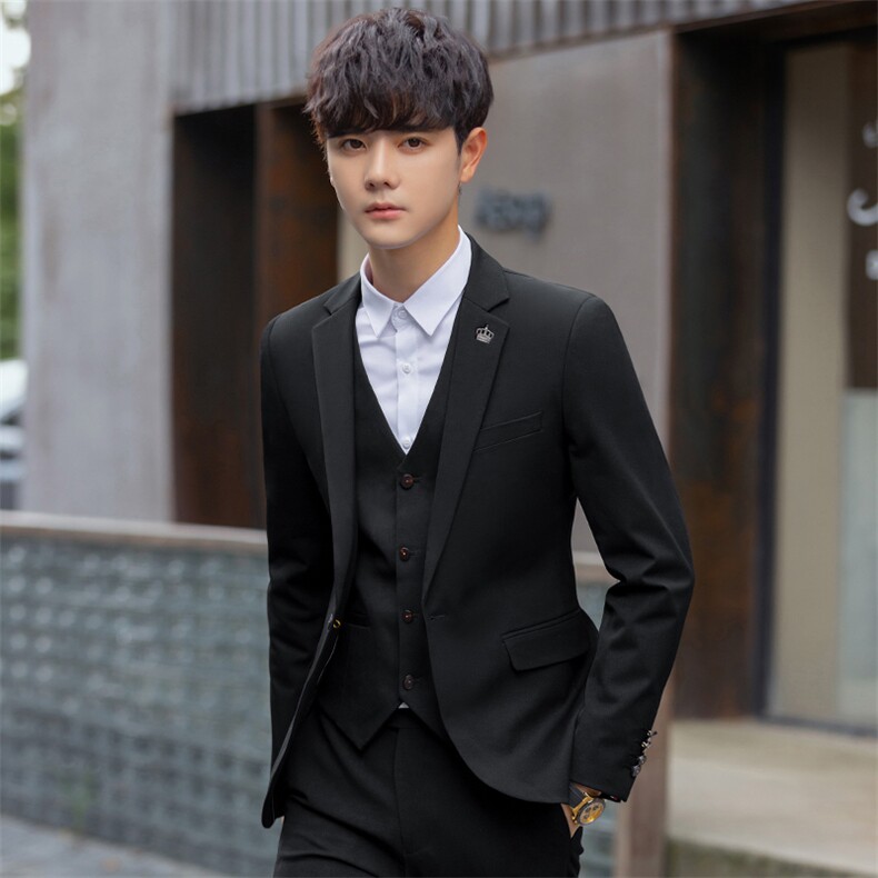 25西装男套装韩版修身两件套商务休闲小西服英伦风礼服9825-p230，男装西服，电商A355（原A415）