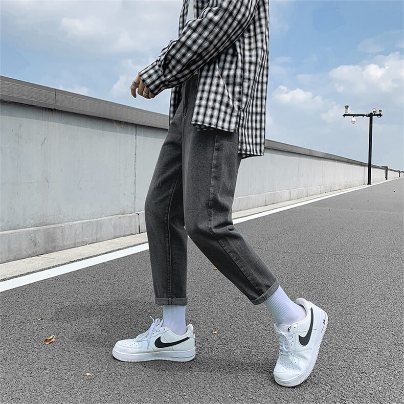 新款春季水洗小脚牛仔裤N703P40,男装牛仔裤,星座1116-2