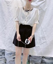 蝴蝶结小衫好看，其它，麦缇诺