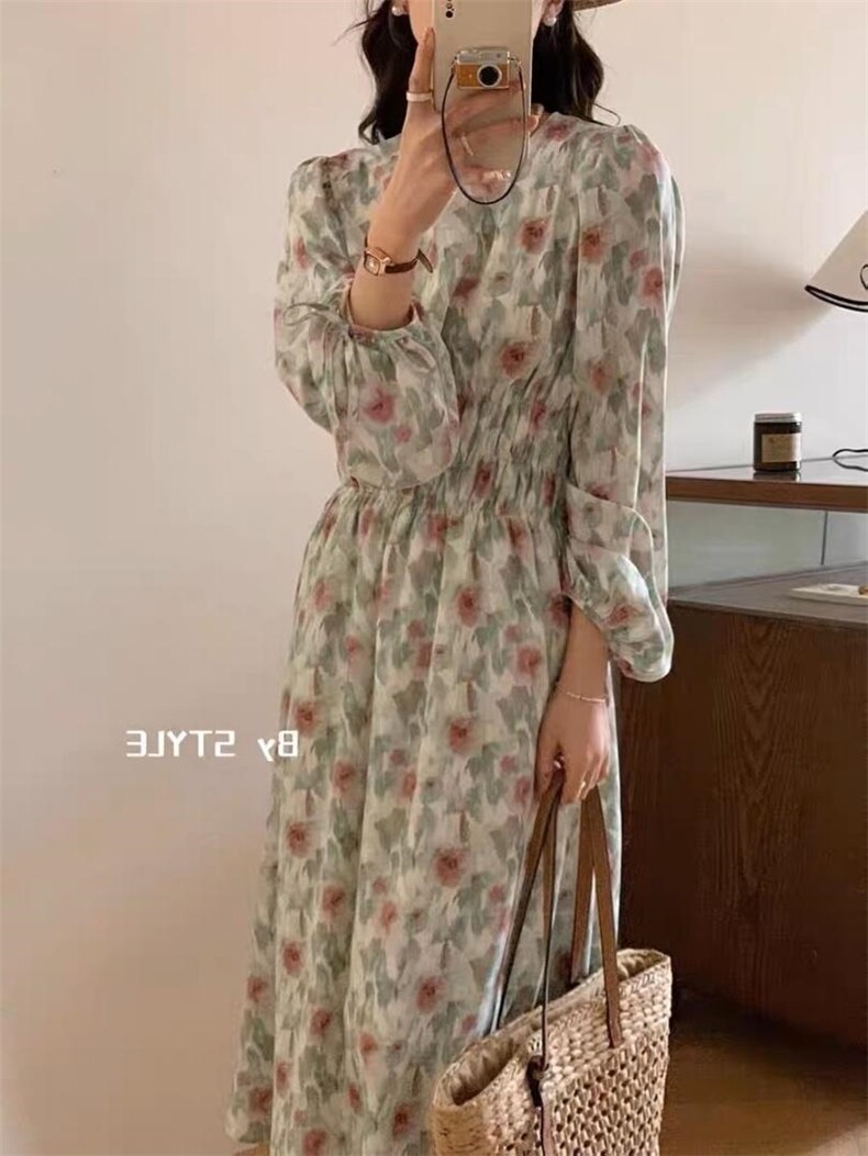 韩版气质连衣裙，女装连衣裙，欧妮卡蒂蔓