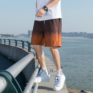 夏季新款渐变五分裤嘻哈青少年街头短裤男A305-KX2058-P25图片