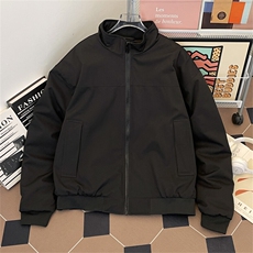 美式复古三防教练棉衣工装短款飞行夹克秋冬保暖棉服立领休闲外套，男装夹克，星座505-2（原电商A260-1)