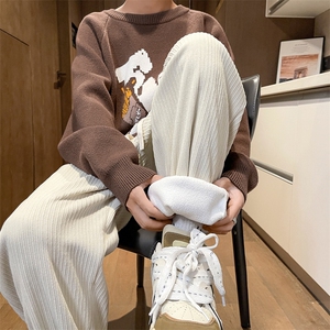 秋冬舒适百搭加绒加厚休闲裤 1002加绒特批43图片