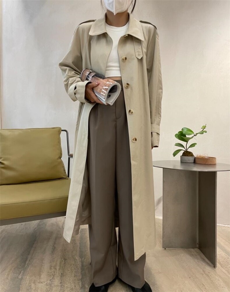 【现货】风衣外套，女装风衣，POHIO葆伊