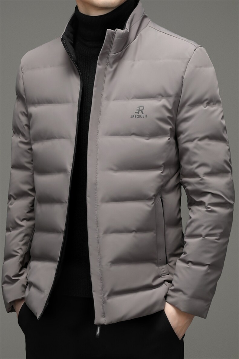 AN9879钱塘2020-3秋冬新款中年男士立领休闲保暖羽绒服外套P168,男装羽绒服,钱塘207-3