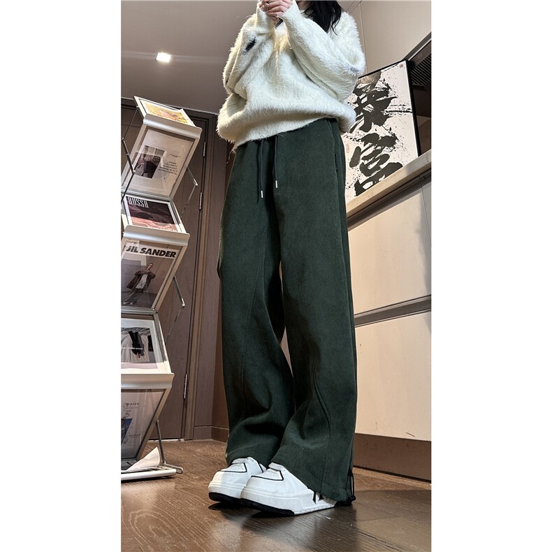 冬季新款保暖加绒百搭灯芯绒宽松休闲裤B315-K903JR-特P40控78,男装休闲裤,电商B315