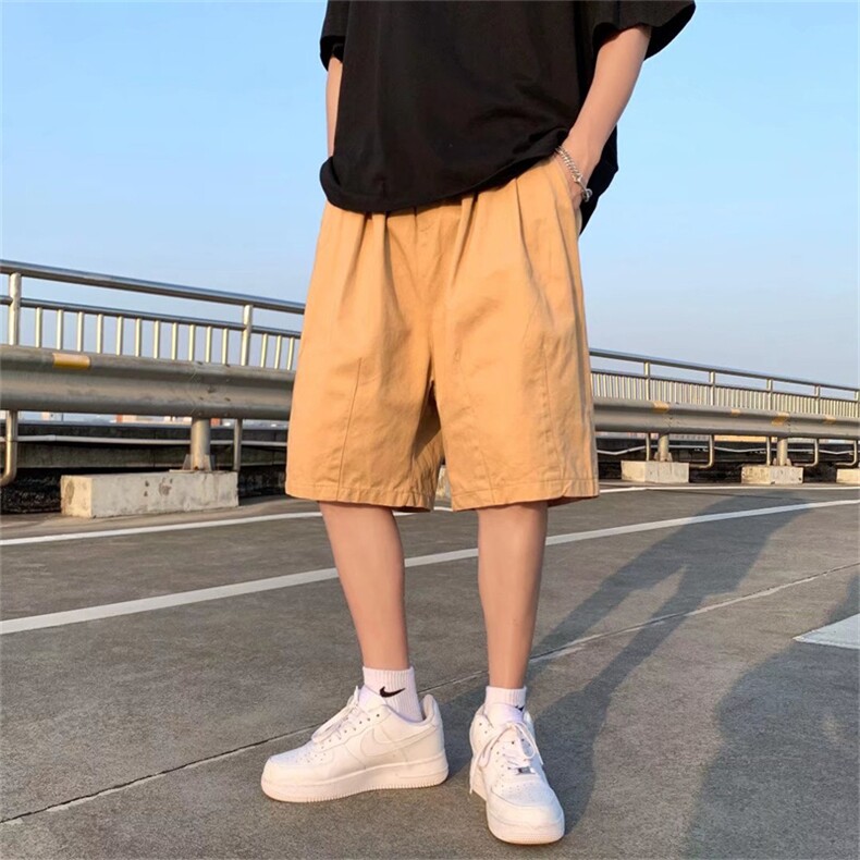五分裤韩版潮流工装短裤潮牌ins中性休闲裤夏季百搭裤男DK27-p28,男装休闲裤,星座1008