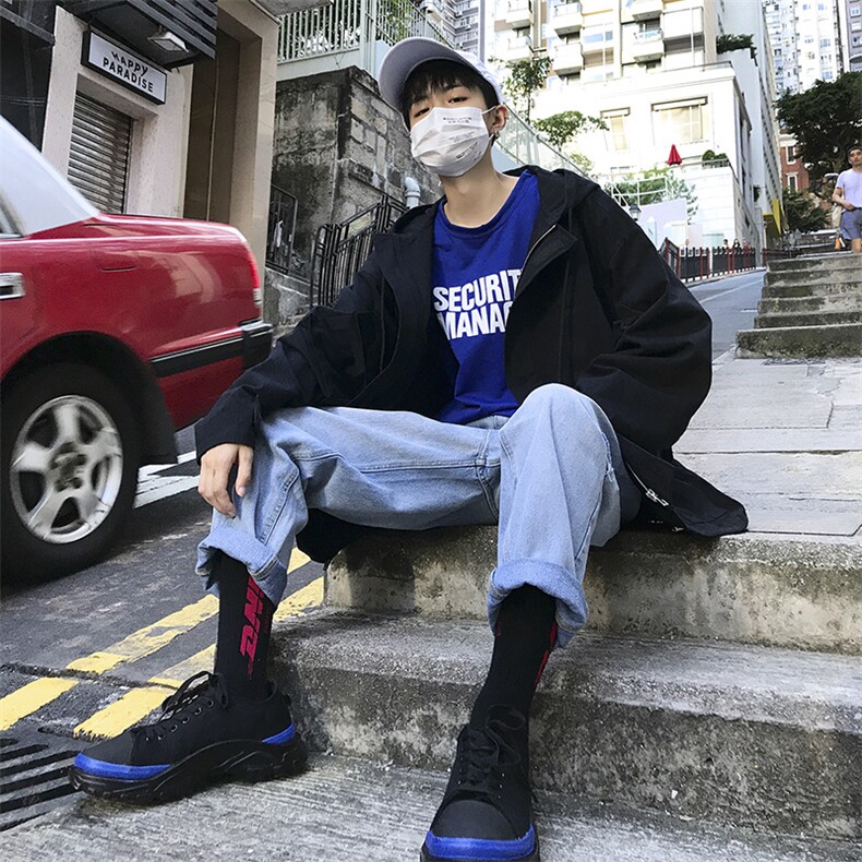 19春装工装夹克男士宽松韩版潮流chic上衣外套控125DS168TP110,男装夹克,电商A102