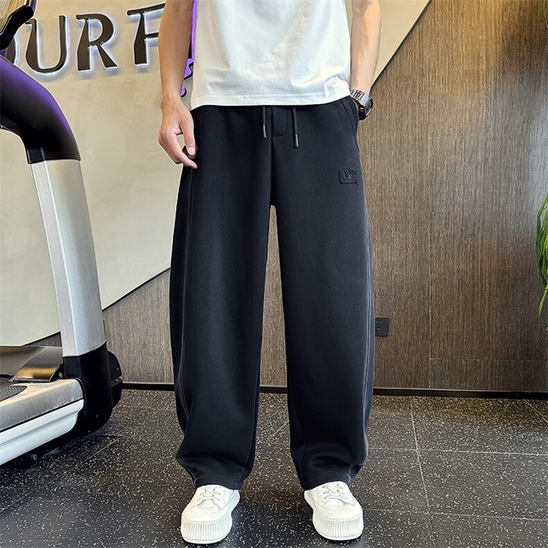 秋装新款卫裤男潮流宽松直筒休闲卫裤K235-P78,男装休闲裤,电商A368