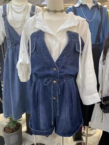 牛仔连体裤,女装连体裤,怡梦情缘(6F)