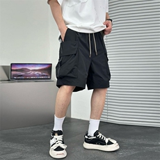 大口袋美式机能工装短裤男宽松运动休闲裤A329-K938-P48，男装牛仔裤，电商A329